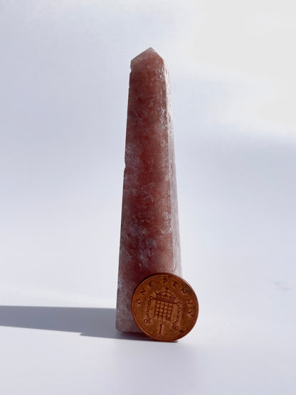 Pink Amethyst Obelisk